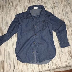 Denim blue shirt